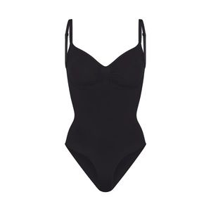 SKIMS Seamless Sculpt Brief Bodysuit Onyx S/M
